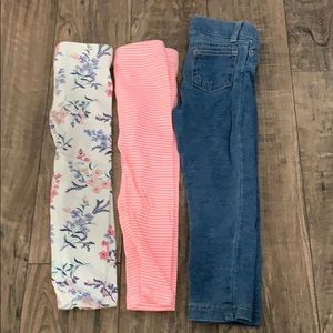 Carters 2T girls Leggings